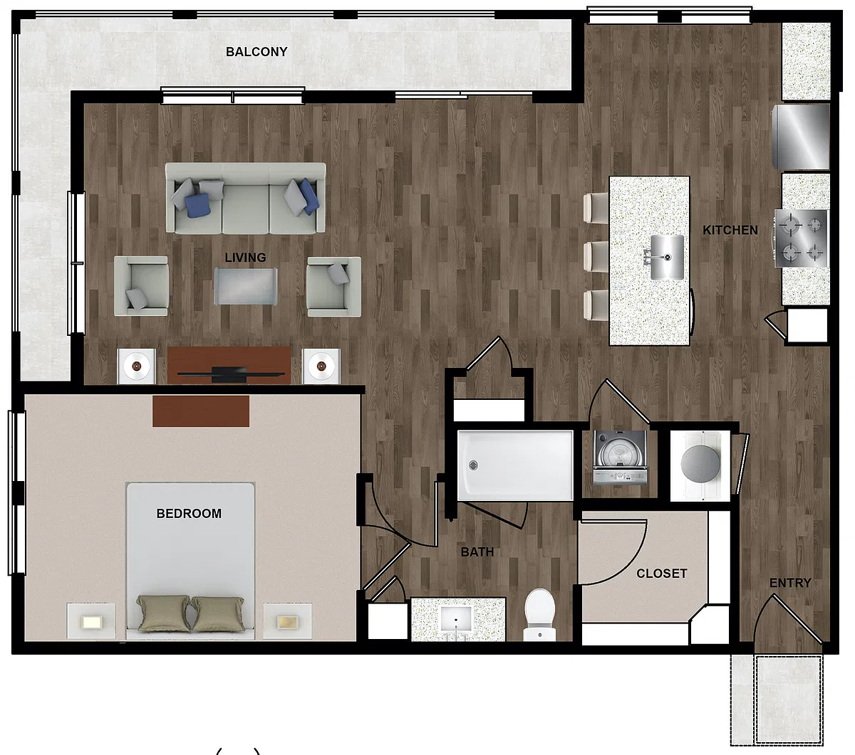 Floor plan Impressionist | A5c