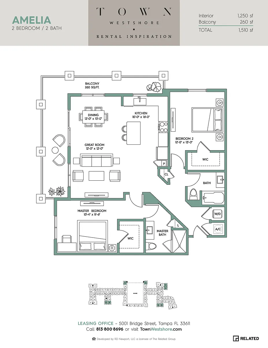 Floor plan Amelia