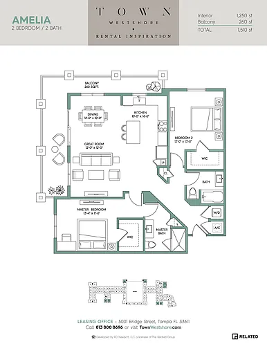 Floor plan Amelia