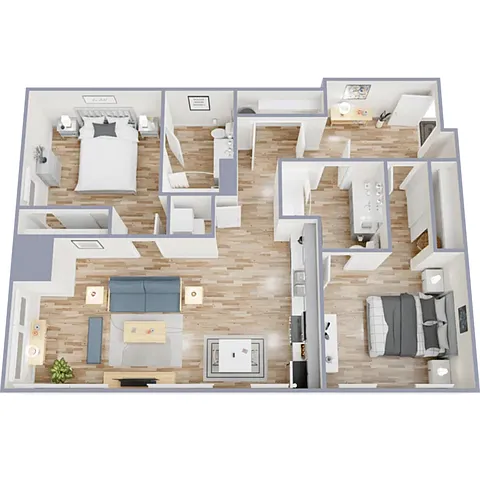 Floor plan B1