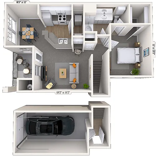 Floor plan Bandera