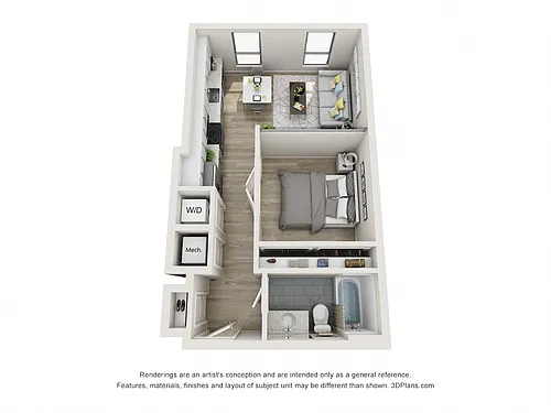 Floor plan The Nickel