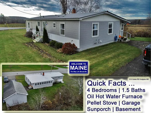513 Calais Road, Hodgdon, ME 04730