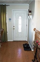 View of Front Door - Wood Laminate on Main Floor
