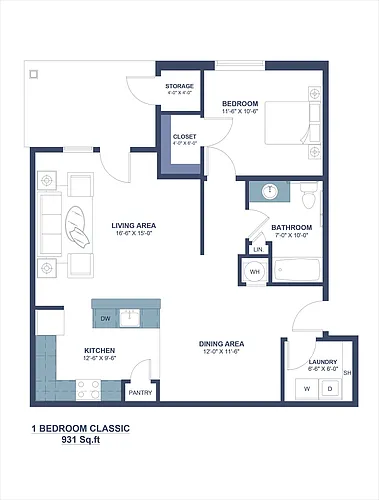Floor plan 1A