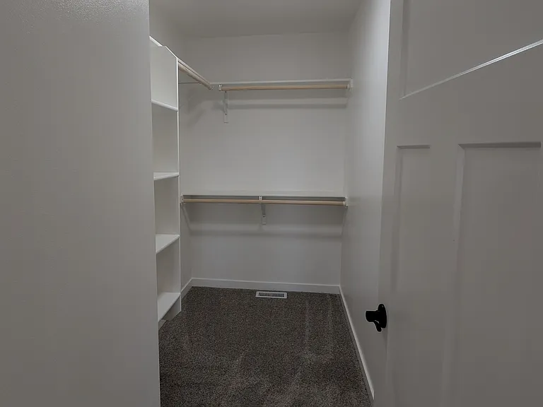 Master walk in closet.