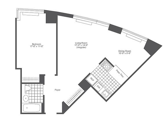 2nd image of 175 E 96th St APT 17H