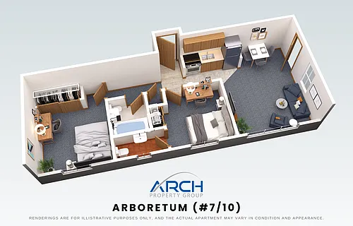Floor plan Arboretum