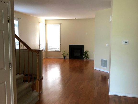 Living area with gas fireplace