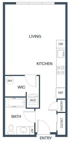 Floor plan Garrett MFTE