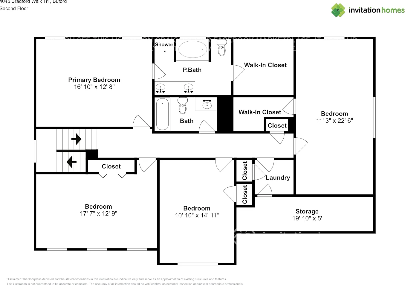 4045 Bradford Walk Trl Buford, GA 30519 — Photo 3