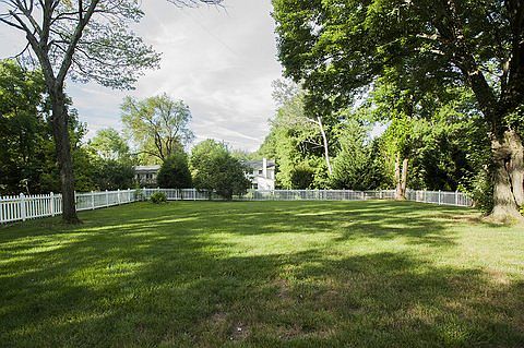Gorgeous fenced backyard