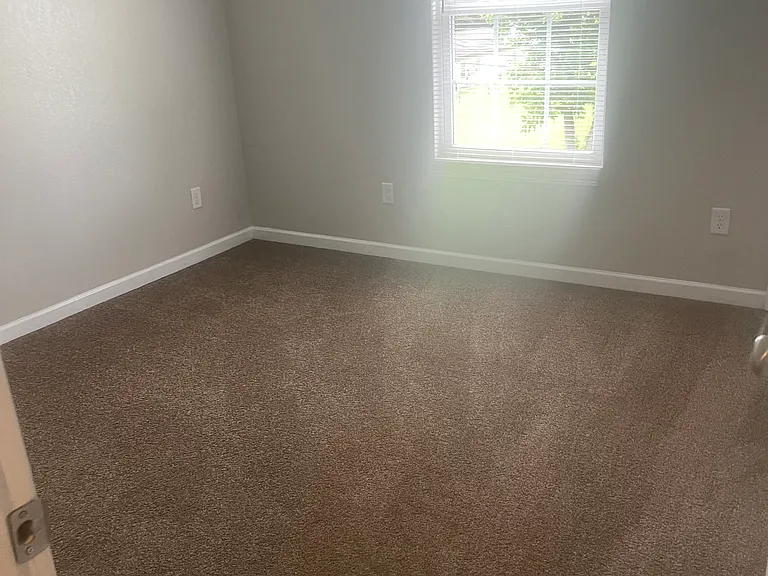 front bedroom with 2 closets