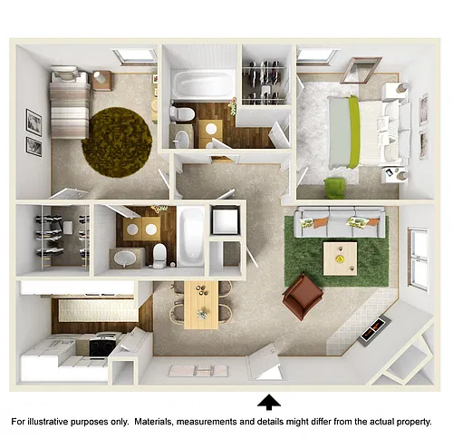 Floor plan B 2