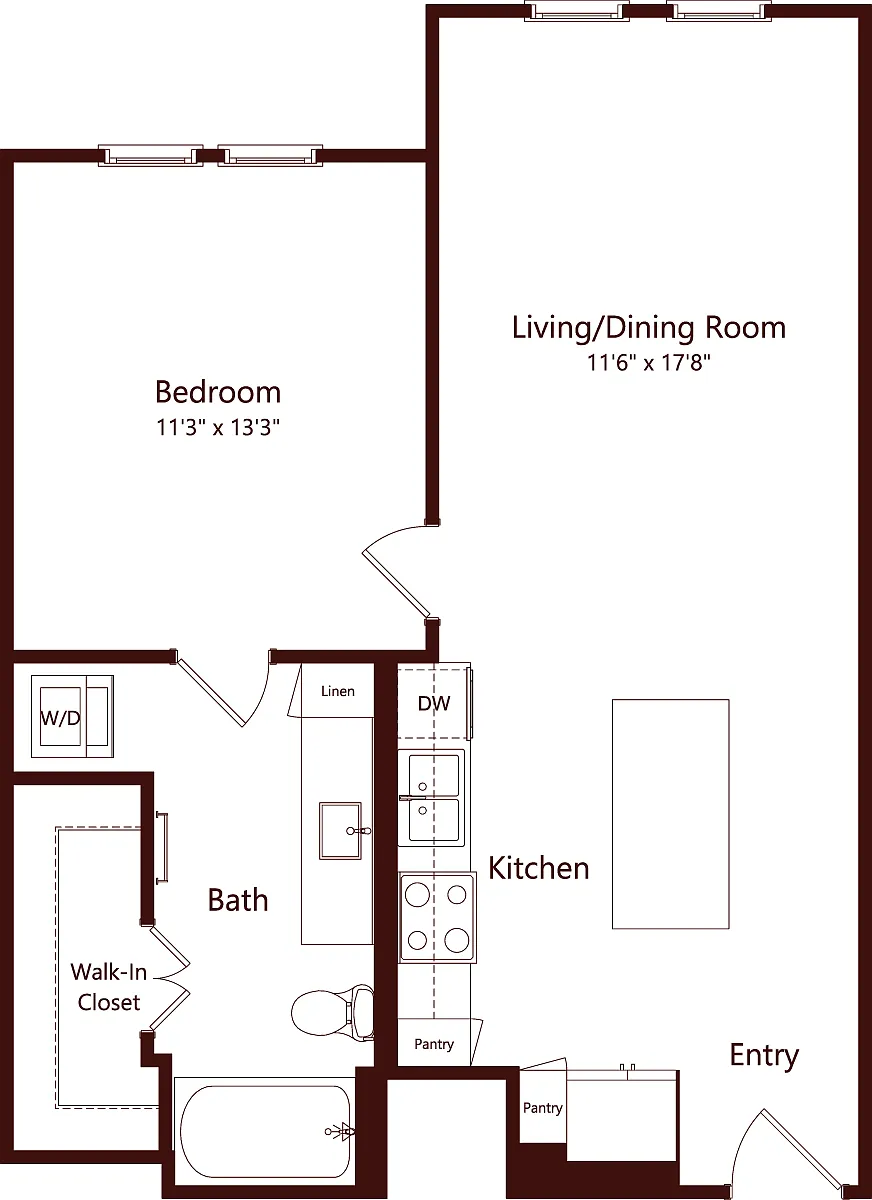 Floor plan A3a