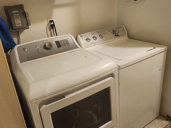 Washer and Dryer