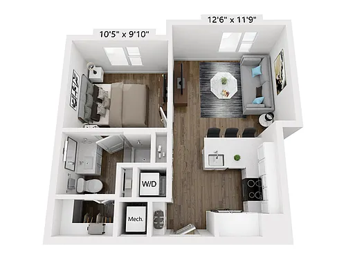Floor plan A1 Alt