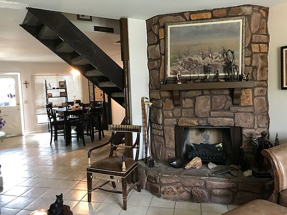 Wood burning Fireplace