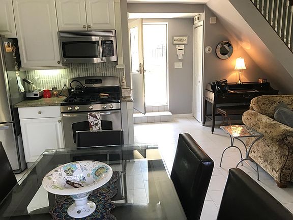 updated kitchen, stainless appliances, radient heat first fl