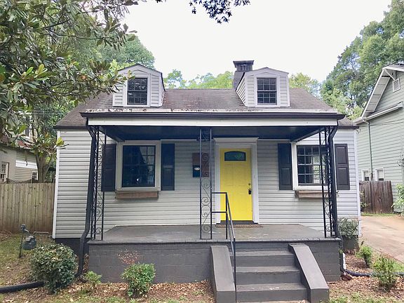 Front View of Hayes Barton/5-Points Bungalow