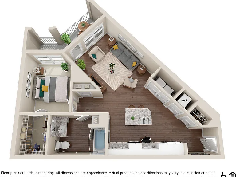 Mesa floor plan The Ravelle at Ridgeview