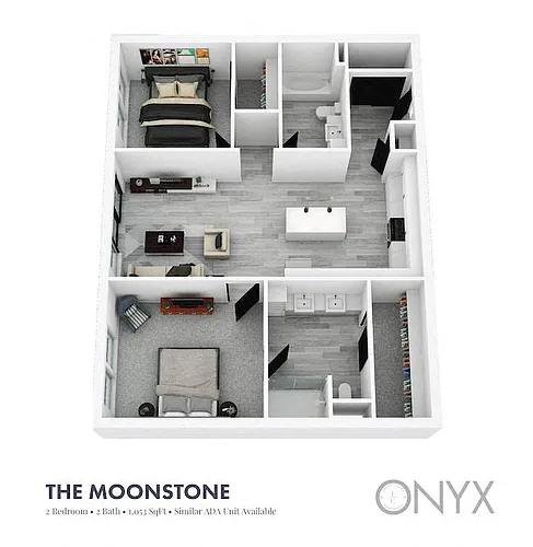 Floor plan ONYX - The Moonstone