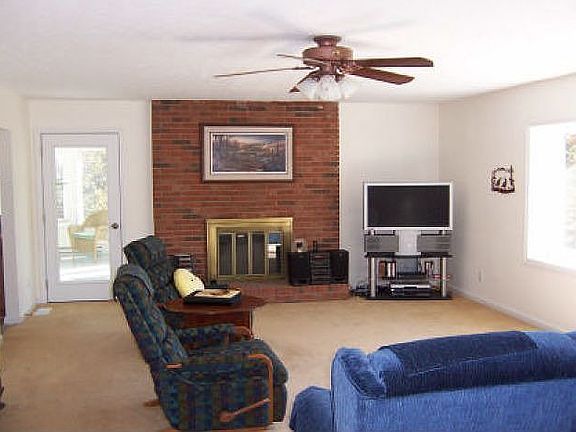 Fireplace in Living room