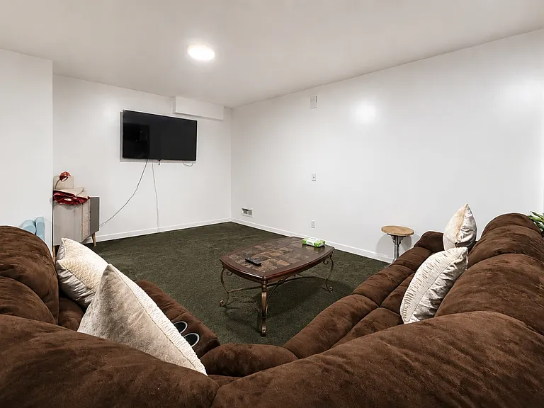 Finished Basement Living Space