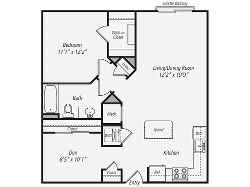 Floor plan A8SC
