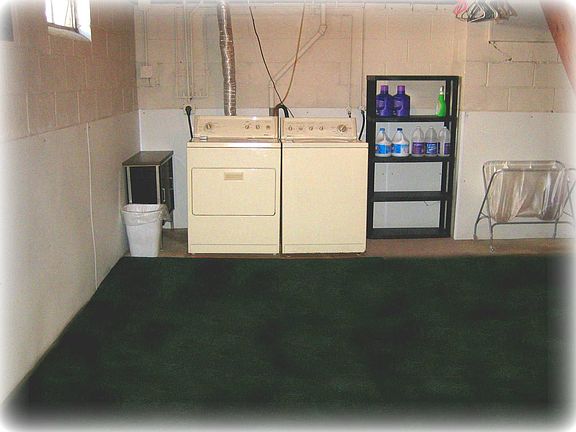 Large Clean Laundry Area