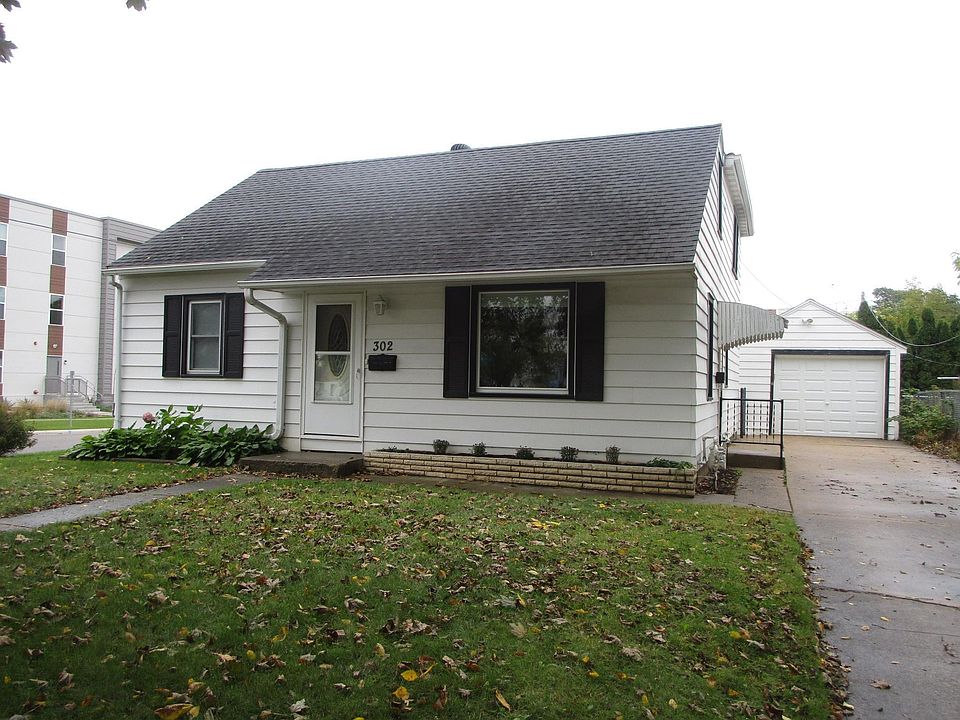 Front and garage