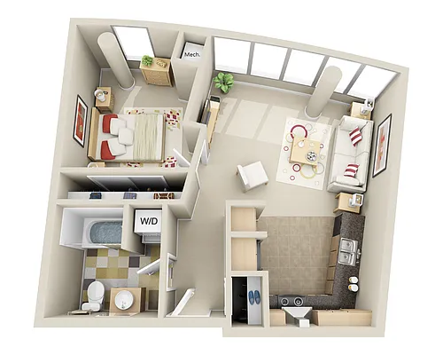Floor plan Club 05s