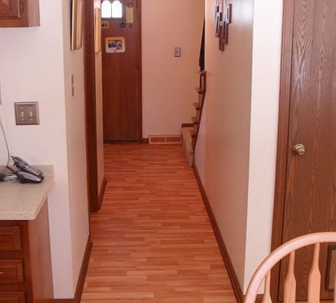 Hallway from Eat-In Kitchen