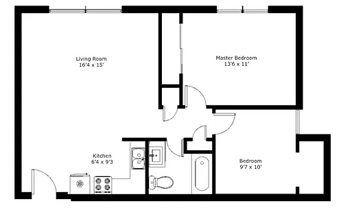 Floor plan B1