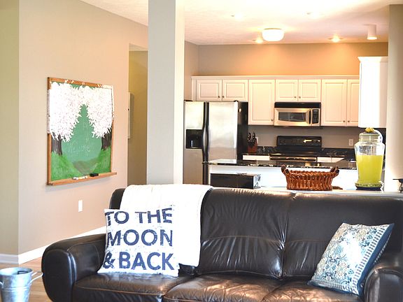 View across great room