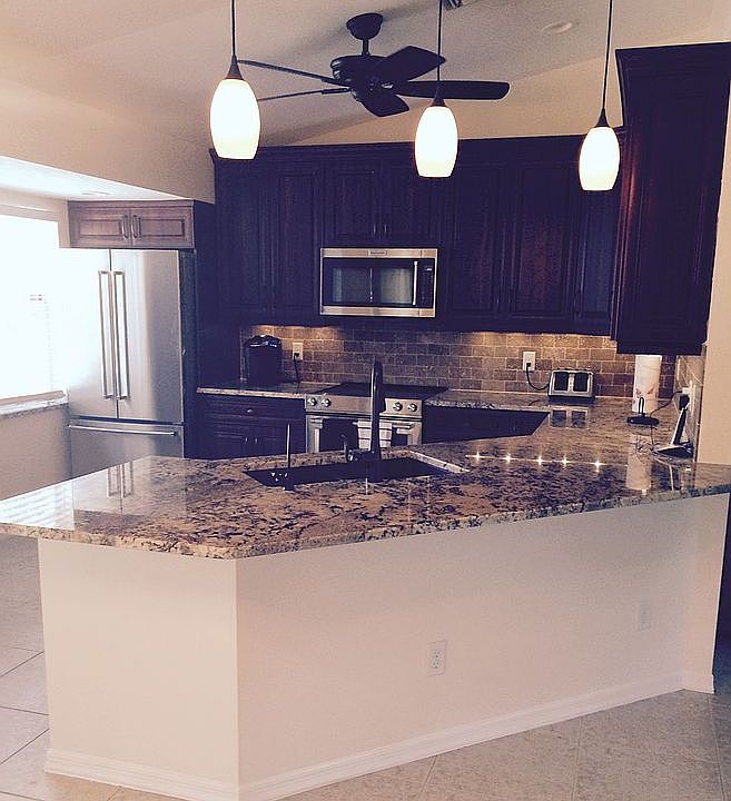 Newly remodeled kitchen