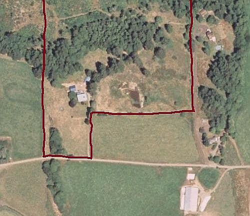Sketch of 20.04 acres
