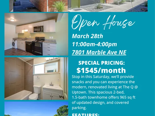 Q @ Uptown, 7801 Marble Ave NE #A10b7d327, Albuquerque, NM 87110