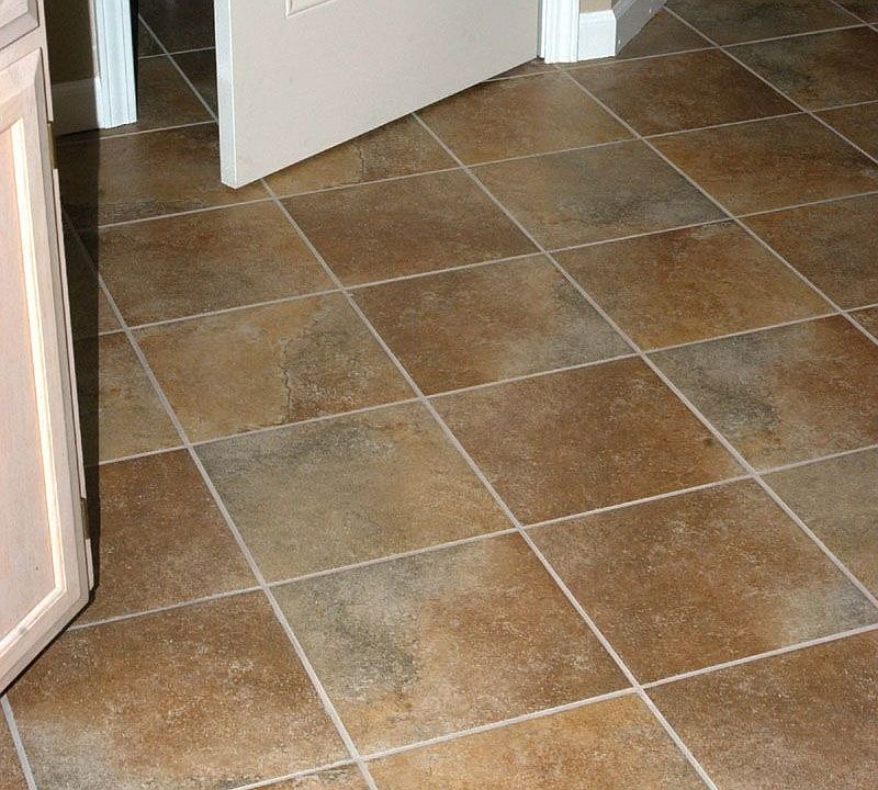 New Tiled Kitchen Floor
