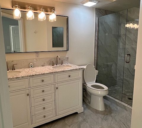 New Master Bathroom and shower