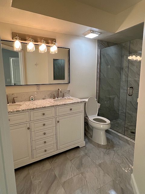 New Master Bathroom and shower