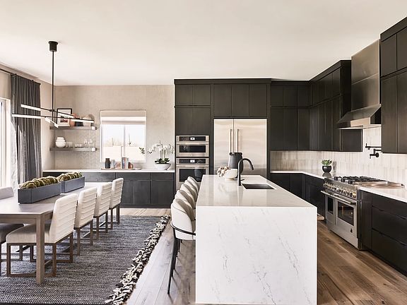 Model Kitchen and Dining Area