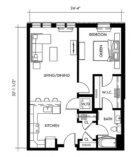 Floor plan Alph3.2T