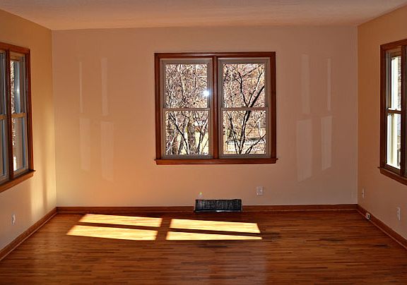Lots of light, wood accents