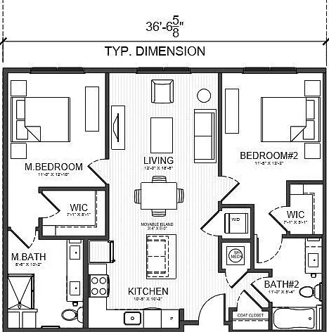 Elm floor plan The Jameson at Kincora