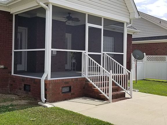 Screen porch and patio