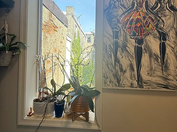 Upstairs window