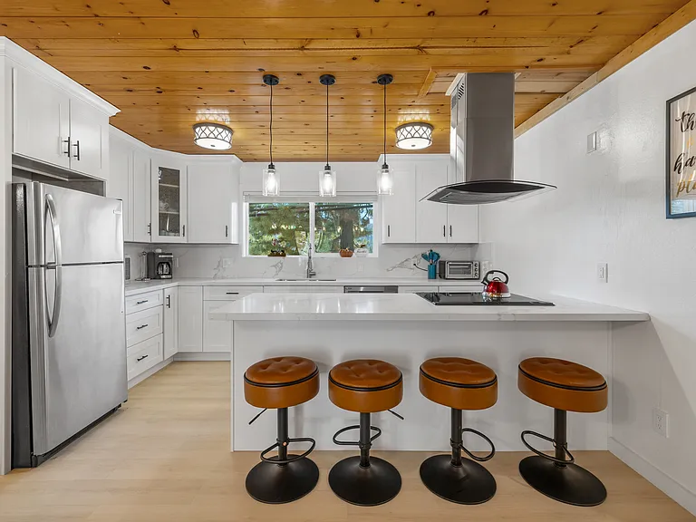 Remodeled modern kitchen