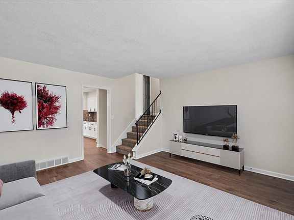 large, open family/living room