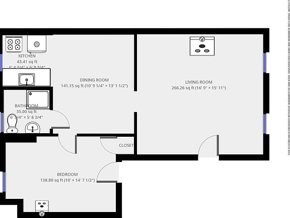 Apt. 3 Floorplan